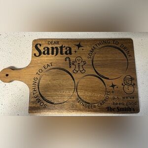 CUSTOM Christmas Cutting Board Decor